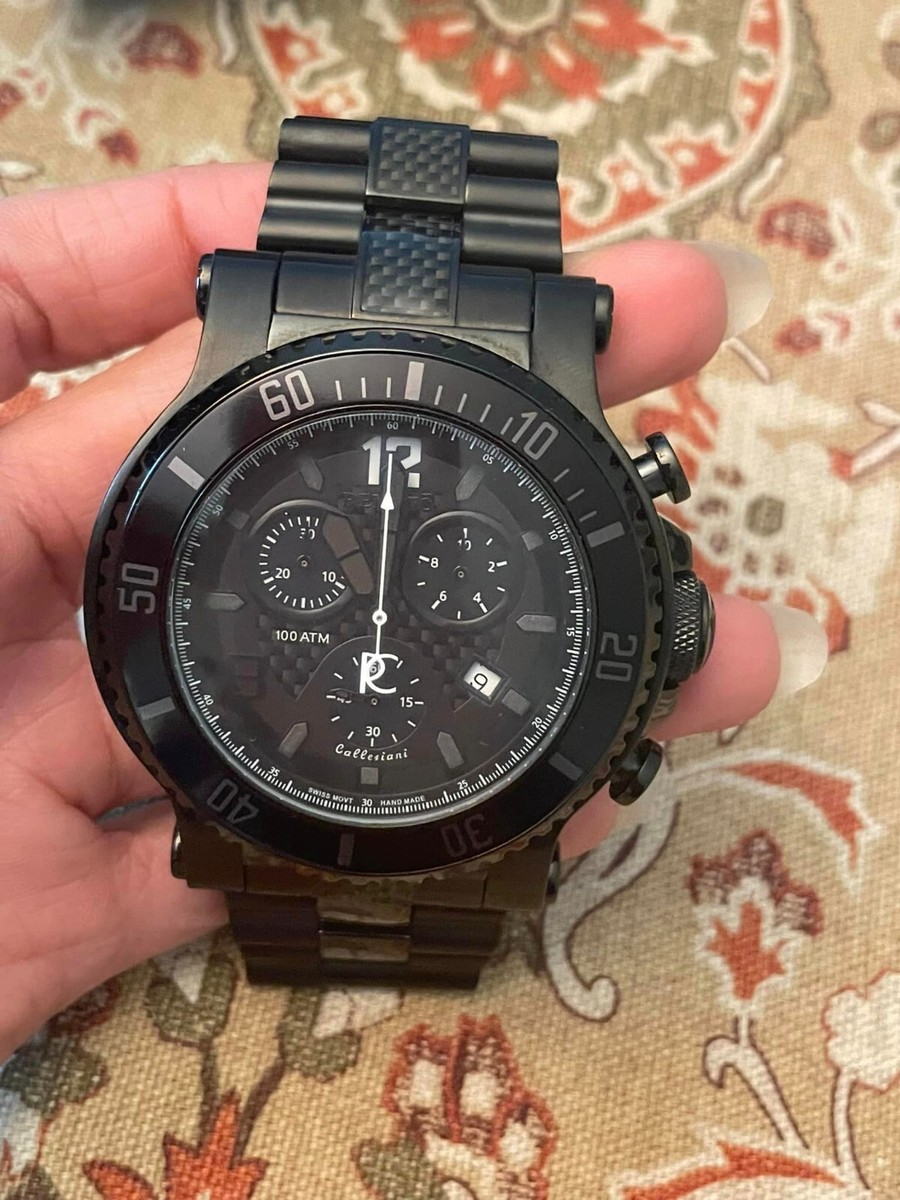 Renato Men's T-Rex Carbon Fiber Integration Swiss ETA G10 711