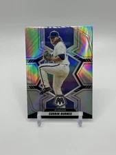 2022 Panini Mosaic Baseball #97 Corbin Burnes Silver Prizm Brewers