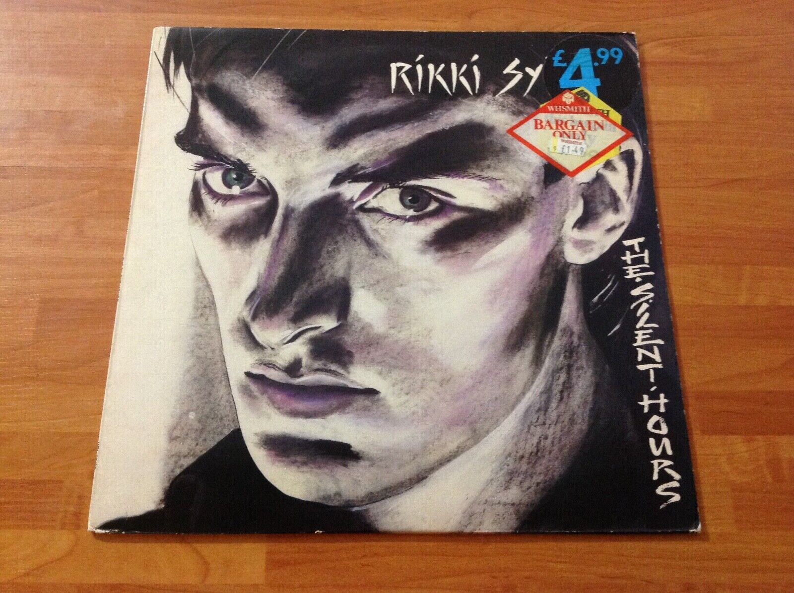 RIKKI SYLVAN - 1981 Vinyl 33rpm LP - THE SILENT HOURS