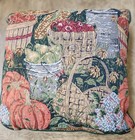 Tapestry Pillow Fruit Baskets Pumpkin Fall Tapestry Pillow Country Throw Pillow