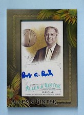 ROBERT RAIOLA 2016 TOPPS ALLEN & GINTER SIGNATURE AUTOGRAPH AUTO