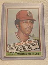 1976 Topps Baseball - Traded #434T Morris Nettles Chicago White Sox