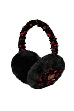 Women Winter Warm Fashion Trend Soft C.C Faux Fur Sequin Earmuff