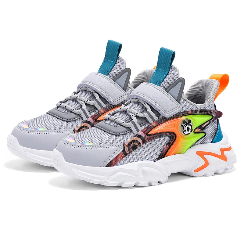 Kids Boys Girls Breathable Jogging Tennis Sneakers Outdoor Casual Shoes Non Slip
