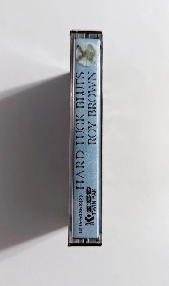 Roy Brown - Hard Luck Blues (1979 Cassette) 70s Gusto Records R&B - New Sealed - Image 2 of 3