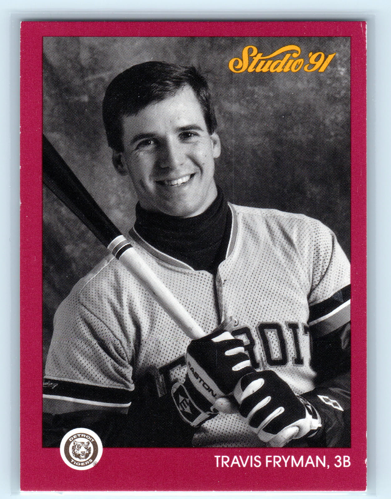 1991 Studio Travis Fryman #54