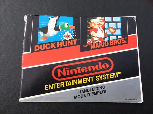 Notice Nintendo NES Mario Bros / Duck Hunt FAH, Bon état - Photo 1 sur 1