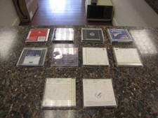 Lot of 10 Vintage Various Zip Drive Disks 100MB - Iomega/Fujifilm - ME45