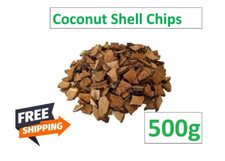 COCONUT SHELL CHIPS ECO FRIENDLY 100 NATURAL PURE PRODUCT CEYLON 500g