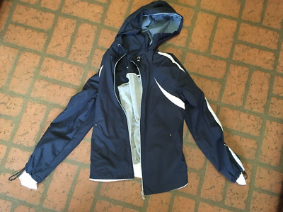 hawke & co preformance jacket women light jacket rain jacket fall spring blue