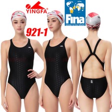 FINA APPROVED YINGFA 921-1 WOMEN'S COMPETITION SWIMWEAR 2XL US MISS 8-10 SIZE 34