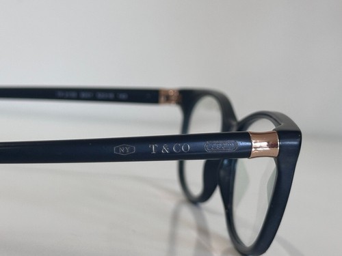 Tiffany & Co. TF 2135 8001 Square Black Eyeglasses Frame 52-16-140 - Picture 7 of 14