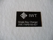 IWT Sentinel Handset Single Bay Charger FAP9100-627-000