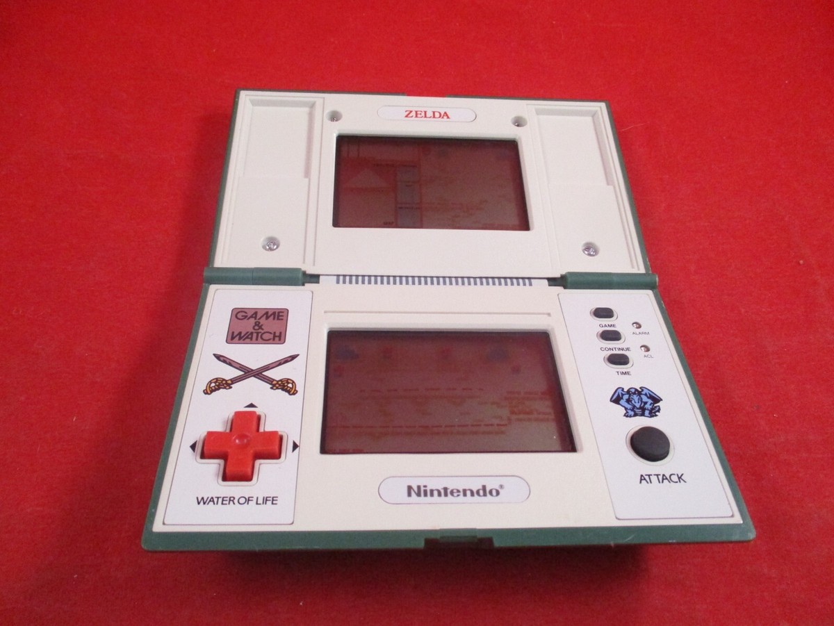 The Legend of Zelda Nintendo Game & Watch Multi Screen 1989 WORKS