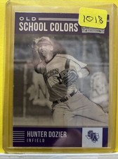Hunter Dozier 27 2015 Panini Contenders Old School Colors