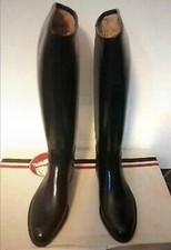 STIVALE DA EQUITAZIONE IPPICA COTTAGE CRAFT IN GOMMA NERO UNISEX N°35 COME NUOVO