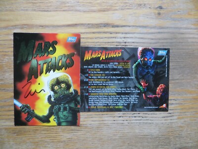 ☆marsan☆様オーダーページ 1994 TOPPS MARS ATTACKS ARCHIVES WRAPPER # 0 CARD SIGNED ZINA