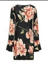 NEW Sexy Women's Flare Sleeve Mini Dress Size S