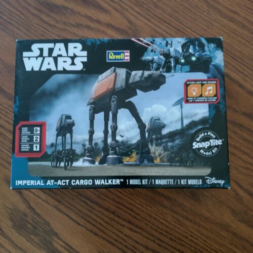 Revell Star Wars Imperial AT-ACT Cargo Walker SnapTite Model Kit- Disney "NEW"