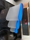 Lot of 3 Tupperware Modular Mates Blue Lids, 2351C, 2401B & 2400B — photo 3
