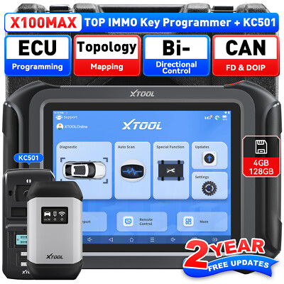 XTOOL X100MAX KFZ OBD2 Diagnosegerät Scanner All System Key IMMO ECU Programming