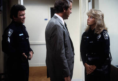 William Shatner James O'Sullivan Heather Locklear On Tj Hooker 1982 Tv Old Photo