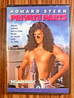 Private Parts DVD Howard Stern Biography Comedy Biopic 1997 Movie