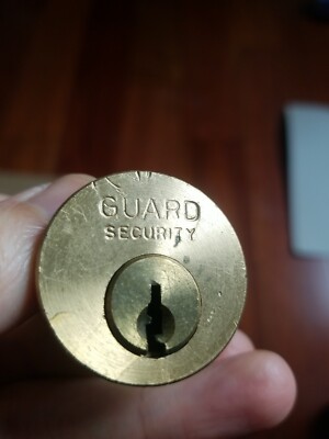 Vintage Guard Security Original High Security Mortise Lock Cylinder No Key