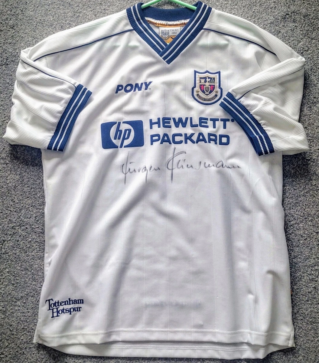 Maillot Extérieur Tottenham 1994/95 - Umbro, Taille Moyen, Numéro 18 Klinsmann - Authentique Vintage