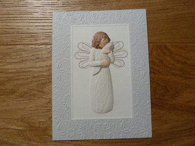 Enesco Demdaco Willow Tree Glückwunschkarte WITH AFFECTION 20008, Liebevoll