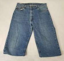 VTG Levi's 550 XX Men's Blue Denim Made in USA Jeans Size 36W x 34L
