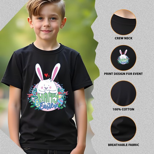 Family Bunny Happy Easter T-Shirt Tee Festival Holiday Matching Outfit 1#ED - Picture 6 of 24