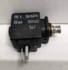 NEW OLD STOCK REXROTH 110V SOLENOID VALVE COIL 547