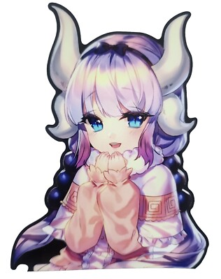 Kanna Kamui Anime Decal Sticker Car Truck  Comic 5.5'' x 4''
