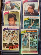 1980 Topps Baseball Cards - U PICK - NM-MINT - 20% Off 4+ - HOF/ALL-STAR/ROOKIES