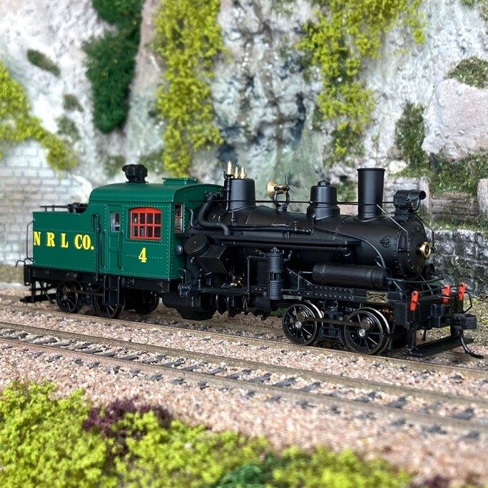 Locomotive vapeur Heisler NRLC HO Rivarossi HR2883S DCC Sound