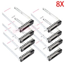 8 Pack Gen14 3.5" SAS SATA Hard Drive Caddy For Dell PowerEdge R640 R740 R6415