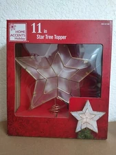 Gerson Lighted StarbTree Topper- New in Box