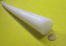 Hdpe White Round Rod 2.00" Diameter x 48" Long