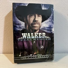 Walker Texas Ranger The Fifth Season DVD 7 Disc Box Set CBS 2008 Factory Sealed
