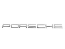 Porsche 911 991 Porsche Chrome Emblem Rear Bumper Genuine 99155923500 Porsche 911 991 Porsche Chrome Emblem Rear Bumper Genuine 99155923500