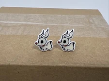 Nightmare Before Christmas Zero the Ghost Dog Acrylic Stud Earrings