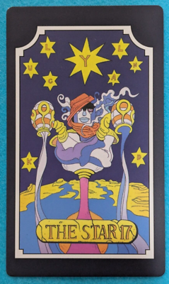 THE STAR 17 JOJO's Bizarre Adventure Stardust Crusaders Tarot Card