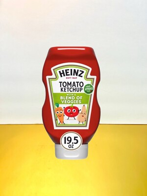   New Limited Heinz Blend Of Veggies Carrots Butternut Squash Bottle 19.5oz