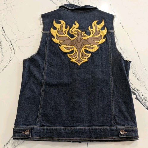 NWT Disney Pixar Onward Barley Denim Vest Our Universe New w/ Tags Size Large - Picture 2 of 14