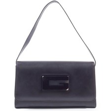 Gucci borsa a tracolla vintage pelle marrone scuro donna made in Japan 001 3063