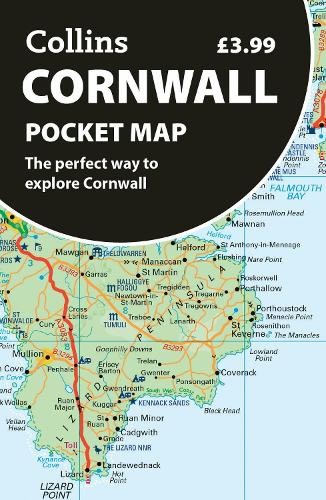 Cornwall Pocket Map: The Perfect Way to Explore Cornwall by Collins Maps