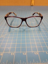Eyeglasses Frames Womens Red Brown Leopard Print Glasses Frame Size 140mm