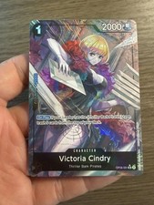 One Piece Card Victoria Cindry OP06-091 Alt Full Art Foil Eng Thriller Bark