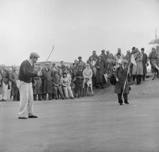 British golfer Peter Alliss competing 1961 Open Championship Roya- 1961 Photo